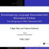 Bootstrapping Language Associated with Biomedical Entities