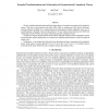 Bounded Nondeterminism and Alternation in Parameterized Complexity Theory