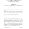 Bounds on absolute positiveness of multivariate polynomials