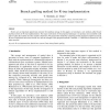 Branch grafting method for R-tree implementation