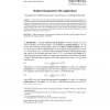 Budget Management with Applications