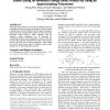 Buffer sizing for minimum energy-delay product by using an approximating polynomial