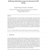 Buffering global interconnects in structured ASIC design