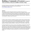 Building a community