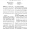 Building a Performance Model of Streaming Media Applications in Utility Data Center Environment