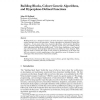 Building Blocks, Cohort Genetic Algorithms, and Hyperplane-Defined Functions