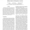 Building Classifiers with Independency Constraints