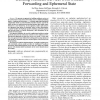 Building multicast services from unicast forwarding and ephemeral state