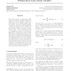 Building Sparse Large Margin Classifiers