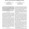 Bulk File Download Throughput in a Single Station WLAN with Nonzero Propagation Delay