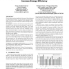 By-passing the out-of-order execution pipeline to increase energy-efficiency