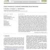 Cache consistency in Wireless Multimedia Sensor Networks