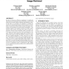 Caching content-based queries for robust and efficient image retrieval
