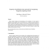 Capacity of perirhinal cortex network for recognising frequently repeating stimuli