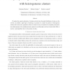 Capacity scaling of large wireless networks with heterogeneous clusters