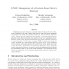 CASD: Management of a context-aware service directory