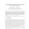 Categorifying Computations into Components via Arrows as Profunctors