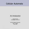 Cellular automata