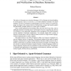 Center Fragments for Upscaling and Verification in Database Semantics