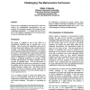 Challenging the Mathematics Curriculum