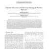 Channel Allocation with Recovery Strategy in Wireless Networks