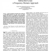 Channel Capacity Estimation of Digital Subscriber Lines: a Frequency Domain Approach
