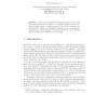 Chaotic Itinerancy for Patterns Separation