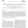 Character preclassification based on genetic programming
