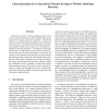 Characterization of a Connectivity Measure for Sparse Wireless Multi-hop Networks