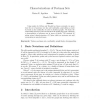 Characterizations of postman sets
