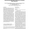 Characterizing multi-way interference in wireless mesh networks