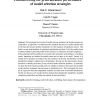 Characterizing the generalization performance of model selection strategies