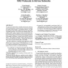 Characterizing the interaction between routing and MAC protocols in ad-hoc networks