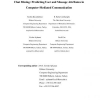 Chat mining: Predicting user and message attributes in computer-mediated communication