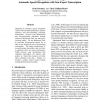 Cheap, Fast and Good Enough: Automatic Speech Recognition with Non-Expert Transcription