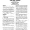 Checkpointing alternatives for high performance, power-aware processors