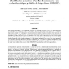 Classification dynamique d'un flux documentaire : une &eacute;valuation statique pr&eacute;alable de l'algorithme GERMEN