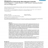 Classification of microarray data using gene networks