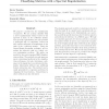 Classifying matrices with a spectral regularization