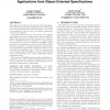 ClassSheets: automatic generation of spreadsheet applications from object-oriented specifications