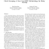 Clock Grouping: A Low Cost DFT Methodology for Delay Testing