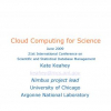 Cloud Computing for Science