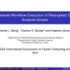 Clustered Workflow Execution of Retargeted Data Analysis Scripts