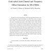 Code-aided joint channel and frequency offset estimation for DS-CDMA