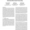 Collaborative Proxy System for Distributed Web Content Transcoding