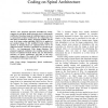 Color Image Compression with Modified Fractal Coding on Spiral Architecture
