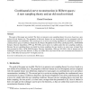 Combinatorial curve reconstruction in Hilbert spaces: A new sampling theory and an old result revisited