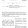 Combining color and spatial information for object recognition across illumination changes