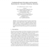Combining Human Perception and Geometric Restrictions for Automatic Pedestrian Detection