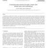 Communicating emotion through a haptic link: Design space and methodology